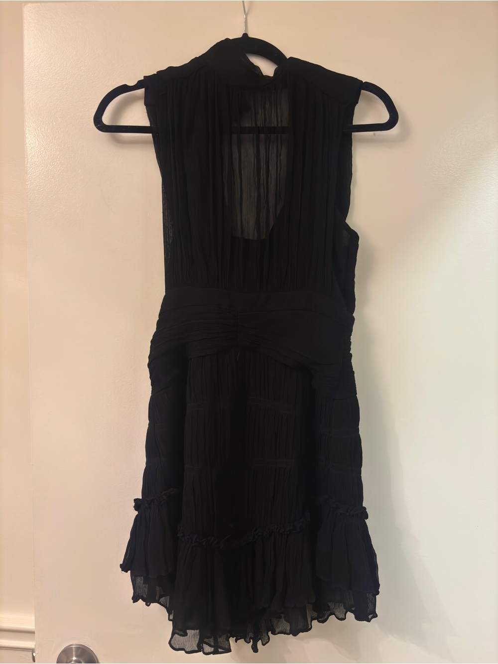 Shona Joy Safira Sleeveless Ruched Mini - Picture 5 of 5